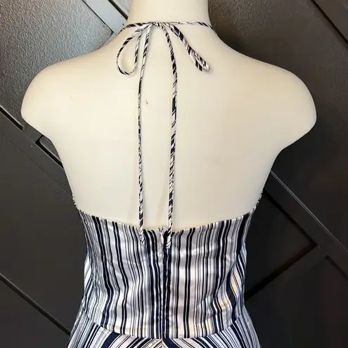 Alyn Paige Striped Halter Dress Size 7/8