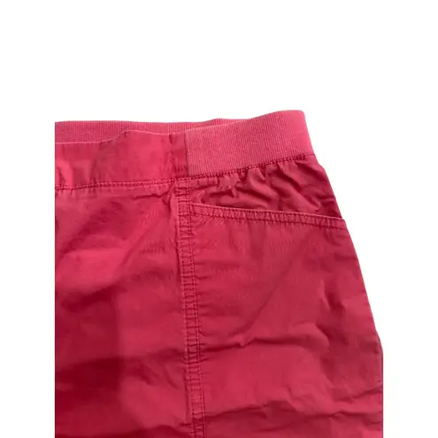CHICOS Womens Coral Red Bermuda Shorts Size 1.5/M/10 Size M