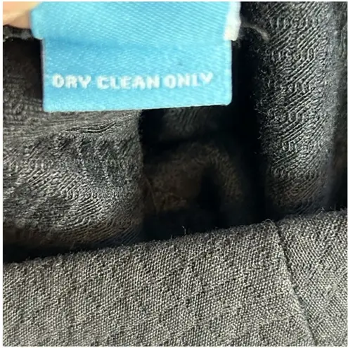 J. McLaughlin Quilted Cropped Pants Navy Black Size 8