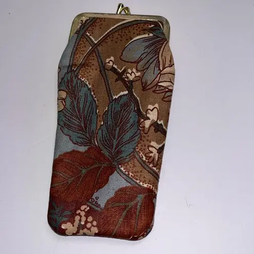 Vintage Boho Floral Tapestry Clutch for glasses or other accessories
