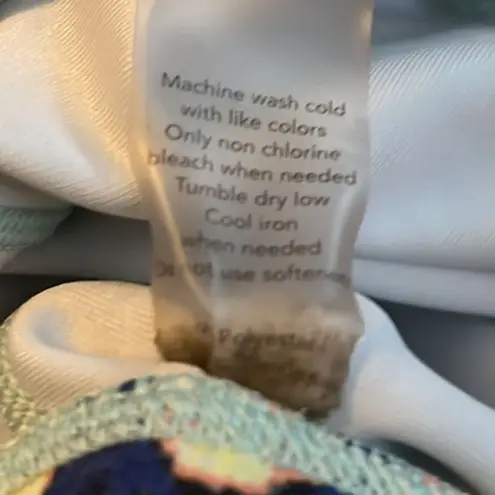 Calia Pants Womens Medium Havana Boho Capri Leggings Green Limited Edition Gym