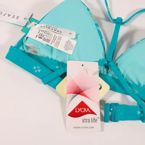 Seafolly NWT Inka Gypsy Action Back Tri Bikini Top