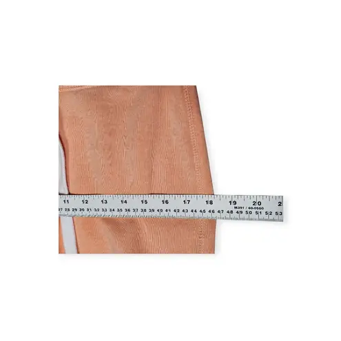 Reflex Womens Peach Jogger Sweatpants L Adjustable Drawstring & Cuffed Ankles Orange Size L