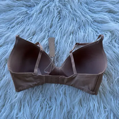 SKIMS Wireless Form T-shirt Bra Ochre Size 34D