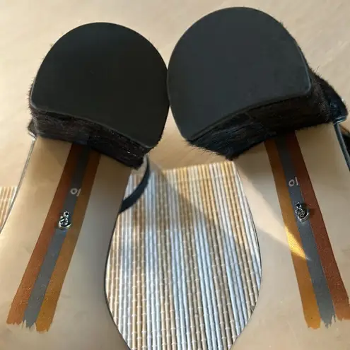 Sam Edelman  Women's Yaro Dress Sandal, LEOPARD HAIR LEATHER, size 10, NWOT