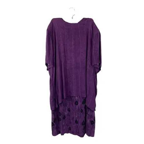 Dena Lauren Women's Violet Casual Set Purple Size XXL