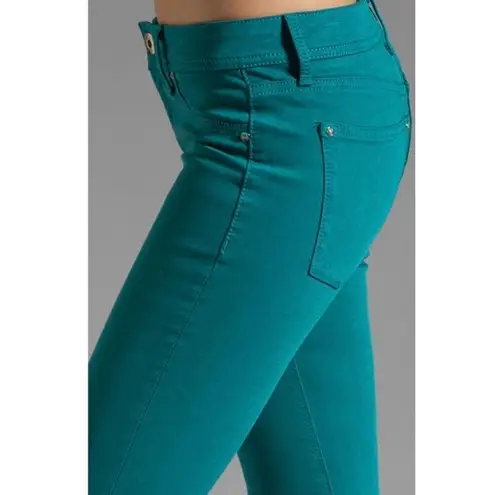 DL1961 Emma legging Jean turquoise size 26