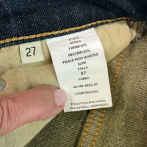 Etica Pierce high rise slim jeans, NWT Blue Size 27