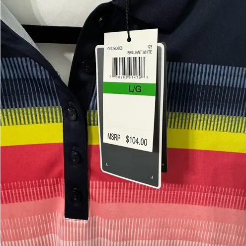 Callaway NWT! Abstract Gradient Print Color Block Golf Dress - Size Large