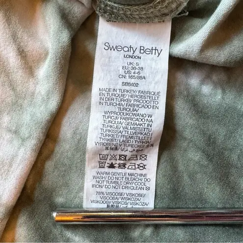 Sweaty Betty London Green Tie-Dye Sleeveless Dress with Pockets – Size Small