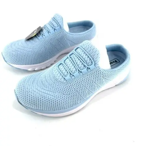 NWT Propet Tour Knit Slide Sneakers Baby Blue Ortholite Size 12
