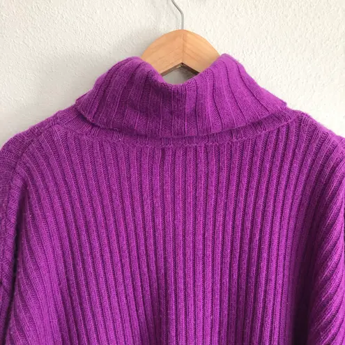 Nine West Purple Turtleneck Sweater Size M