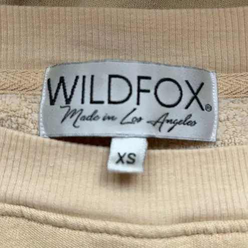 Wildfox Vintage Play Pretend Roadtrip Sweater  Dollskill sand pastel graphic HTF