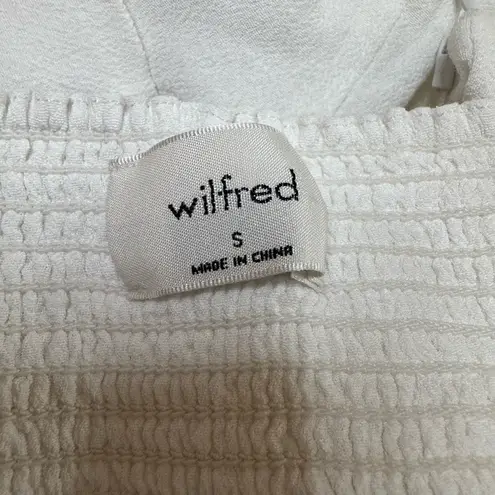 Wilfred Aritzia Basel Bustier Crop Camisole Tank Top White Small $68