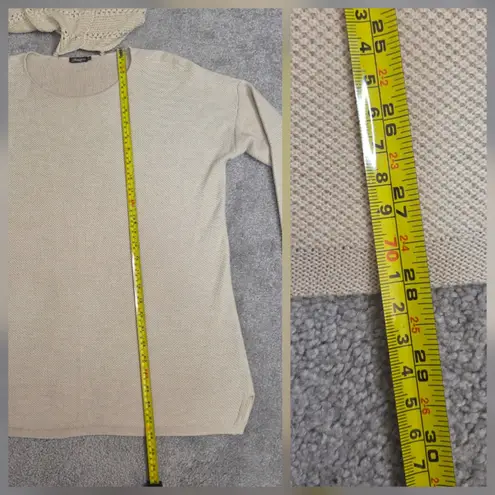 J. McLaughlin Women's Pullover Cashmere Sweater Small Long Sleeves Luxury Soft