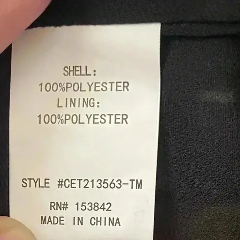 MELLODAY 🆕 Boho Vibes Chiffon Tier Tunic Top XS🆕