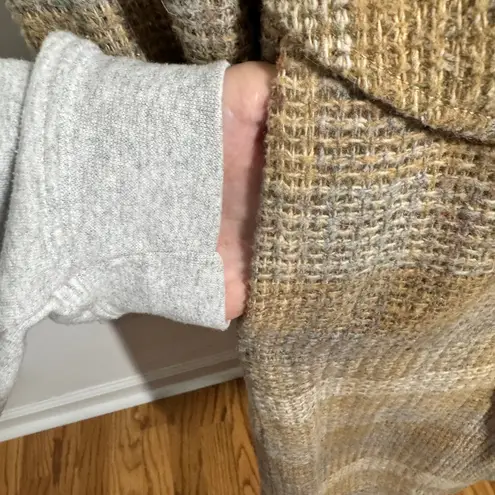 The Villager Suite Women 10 Tan Woven Plaid Jacket And Knee Skirt Vintage Career