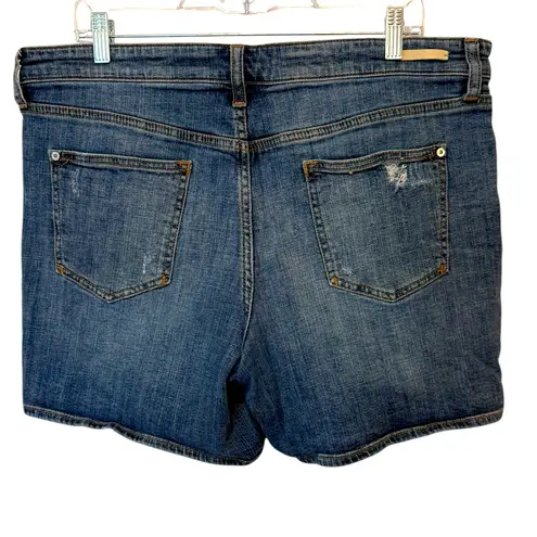 Pilcro and the Letterpress Slim Boyfriend Jeans Lightly Distressed Women Size 32