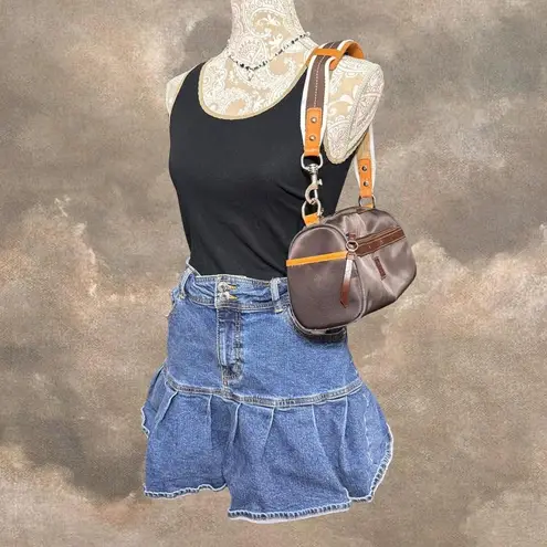 Sparkle Black Basic Tank Top Women's Medium Sleeveless Stretchy Layering Shirt Blue