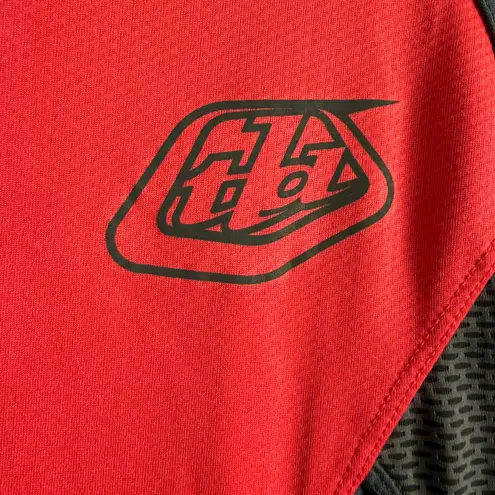 TROY LEE DESIGNS Ruckus Pink blue 3/4 length sleeves Mountain Bike Jersey Small