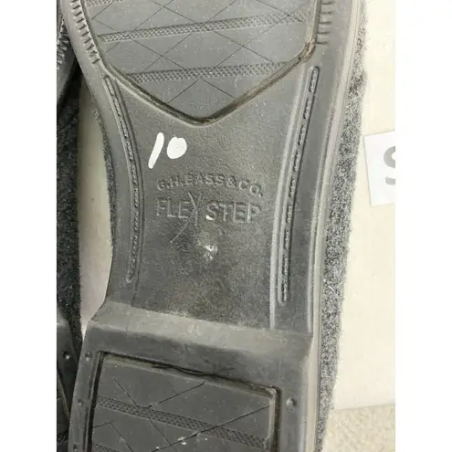 Womans G. H. Bass & Co Flex Step Elyse Gray Fabric Chukka Lace Up Boots Size 8 M