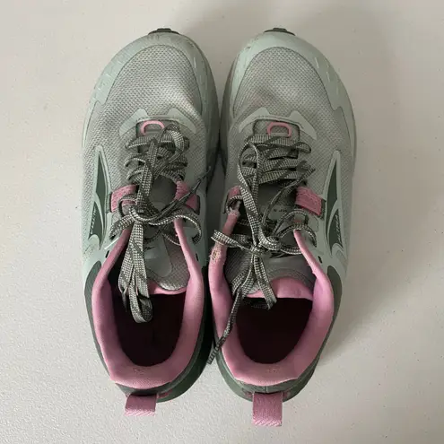 Altra Women's Timp 5 Green/Forest Trail Running Shoes Vibram Sole Size 8 Gray