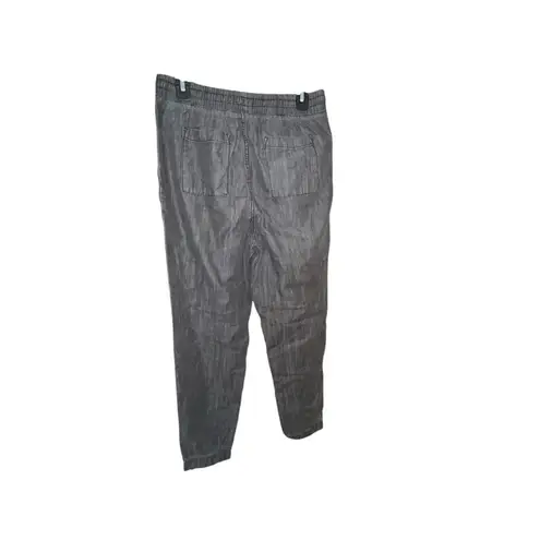 Falls Creek NWT Gray Lyocell Cotton Jogger Pants Elastic Waist Pockets Women’s S