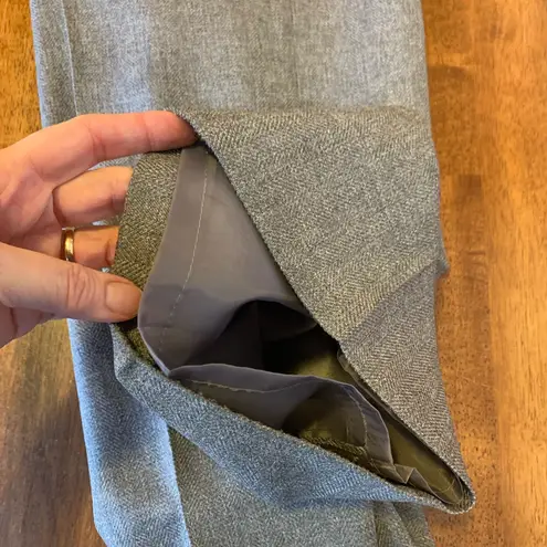 Le Suit 2 piece Pants and Blazer 10 Petite Gray Slacks Jacket Tweed