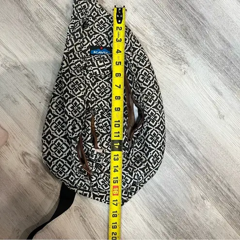 KAVU  Original Rope Crossbody Bag ~ Tile Maze Limited Edition Outdoor Sling