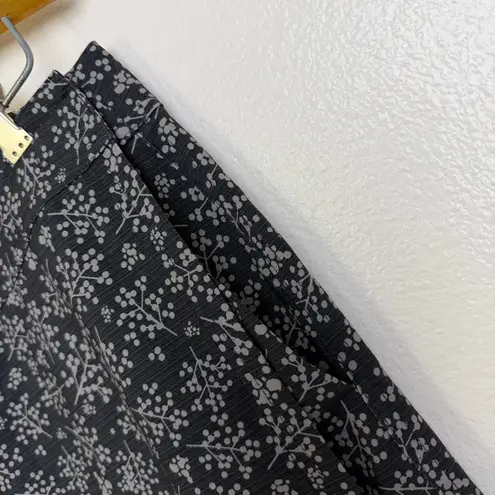 Ripskirt Hawaii Length 4 Large Wrap Skirt Inky Botanical Black Floral Beach Long