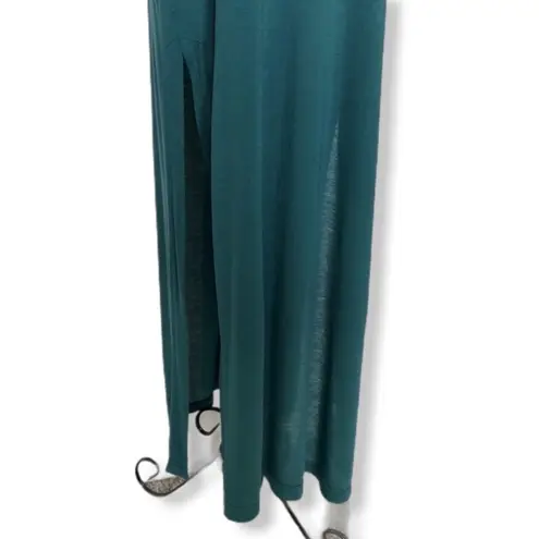 Baja East 100% Modal Short-sleeve Lagenlook Maxi Dress Size X-Small