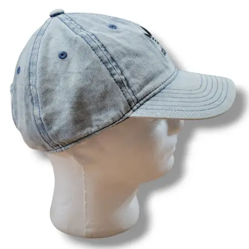 Adidas  Originals Hat OSFM One Size Fits Most Blue Light Washed Denim Style Hat