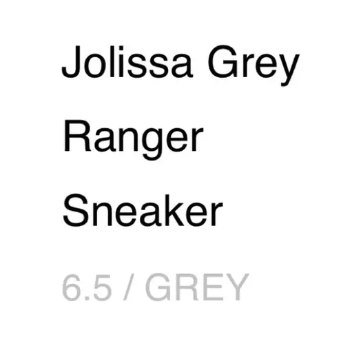 Rocket Dog Gray Jolissa Ranger Sneakers