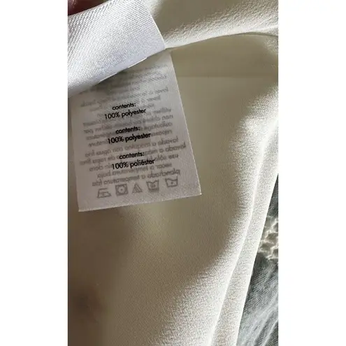 We Wore What New Mini Slip Skirt Ditsy Daisies Floral Ivory Multi Print Size Small