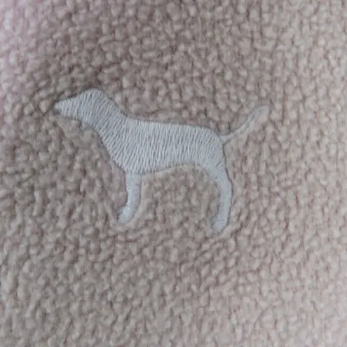 PINK - Victoria's Secret  Dusty Rose Quarter Zip Pullover Small Athleisure