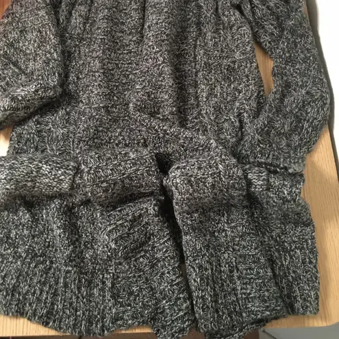 New Women’s 89th & Madison Sweater Cardigan Knee Length Gray Size Small/Medium