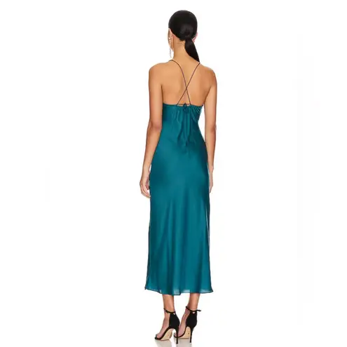 New! Favorite Daughter the Envy Slip Dress in Emerald Green Sz Large $228