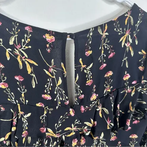 Likely NEW Revolve Amira Romper Long Sleeve Ruffle Floral Print Size 4
