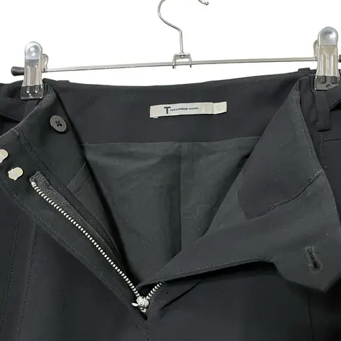 Alexander Wang Pleated Trouser Dress Pants Women’s Size 10 Side Adjuster Black