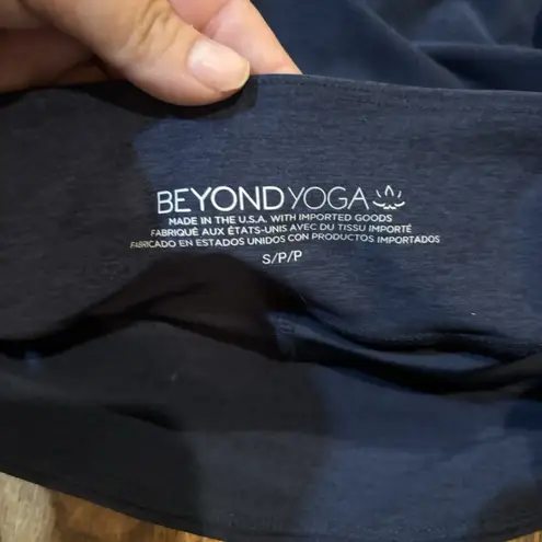 Beyond Yoga Spacedye Movement Skirt Skort Size Small Nocturnal Navy NWT