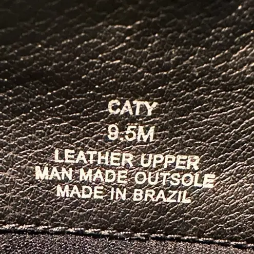 Matisse Caty Snake Pointed Toe Zippered Booties Womens Black 9.5(BROKEN ZIPPER)