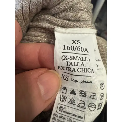 ALLSAINTS Lexi Cardigan in Oyster Silver XS New With Tags