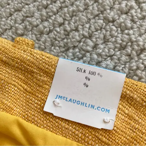 J. McLaughlin NEW Keller Relaxed Fit Clasp Fly Pant Trousers Marigold Size 4 NWT - Image 5