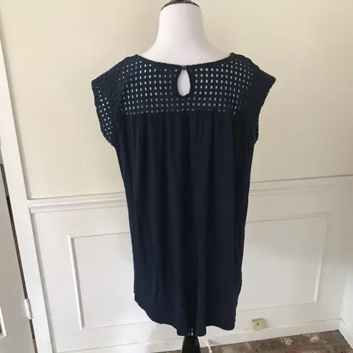 Joseph A. Large blue sleeveless top