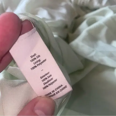 Cinq à Sept Cinq A Sept Claire Ladder Trim Midi Dress in Meadow Thigh High Slit Size 10