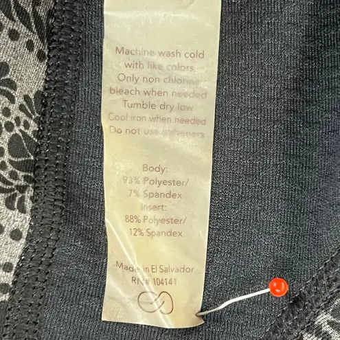 Calia Carrie Underwood Activewear Top Womens XS Gray Black 1/2 Zip Athletic Gym