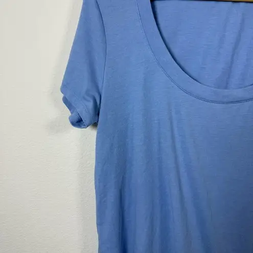 Z Supply  Women’s Anywhere Scoop Tee in Blue River Size L