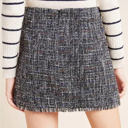 Greylin by Anthropologie Tatiana tweed mini skirt