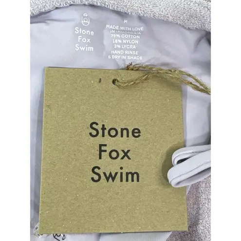 Stone Fox Swim Stone Fox SWIM AURA BOTTOM in Orchid Petal Terry Medium NWT