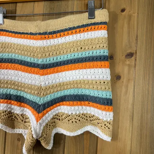 Jolie And Joy knit crochet shorts